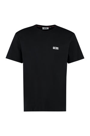 Cotton crew-neck T-shirt-0